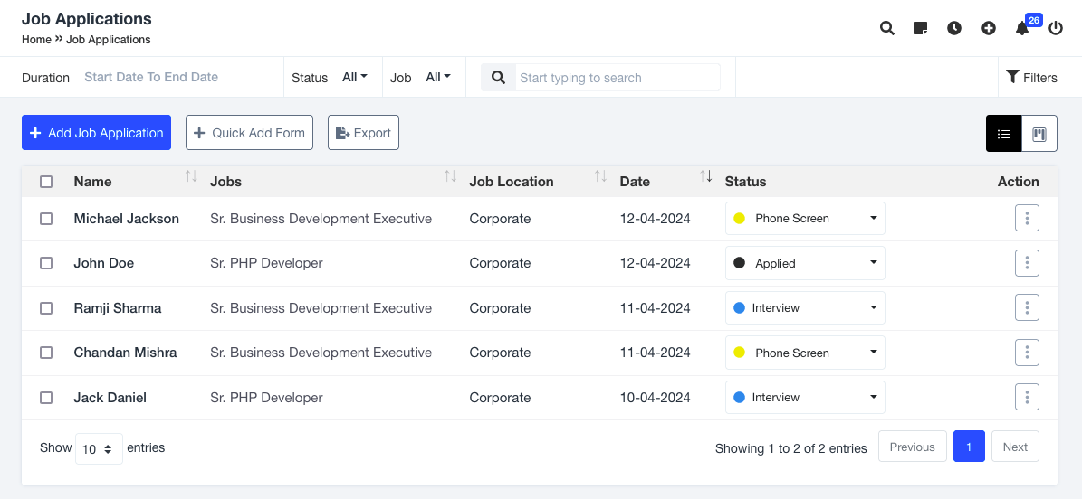Seanergy Job Applications