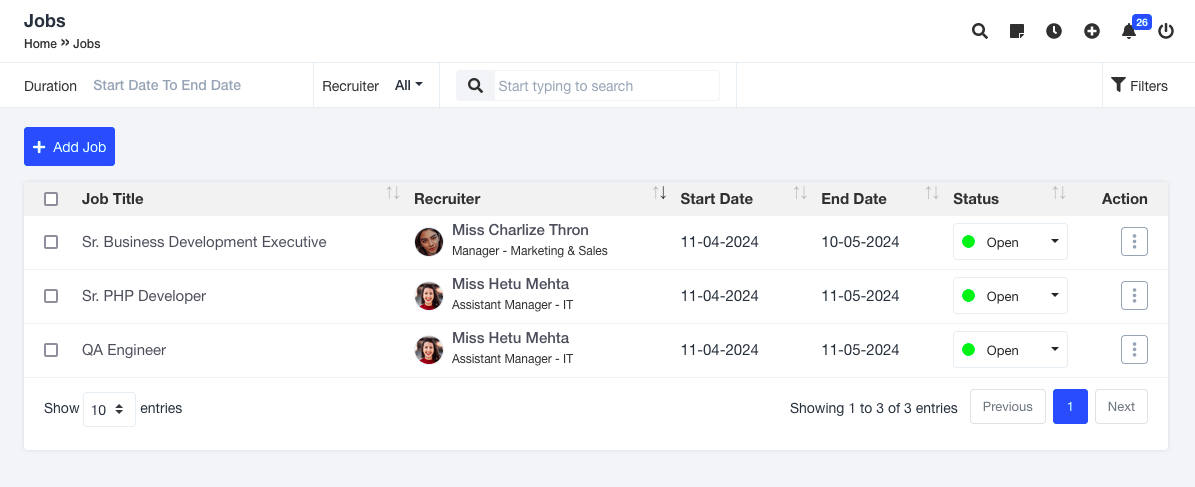 Seanergy Recruit Manage Jobs