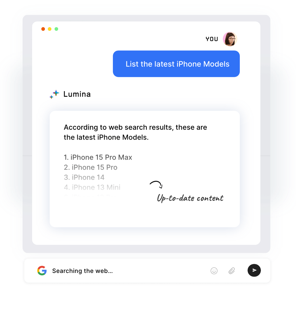 Seanergy Lumina Websearch